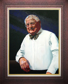Portrait of William S Robinson by Artist Jim Hutton